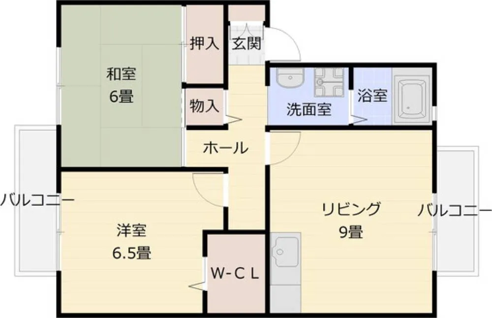 エトワールコートA棟 202号室の写真 2