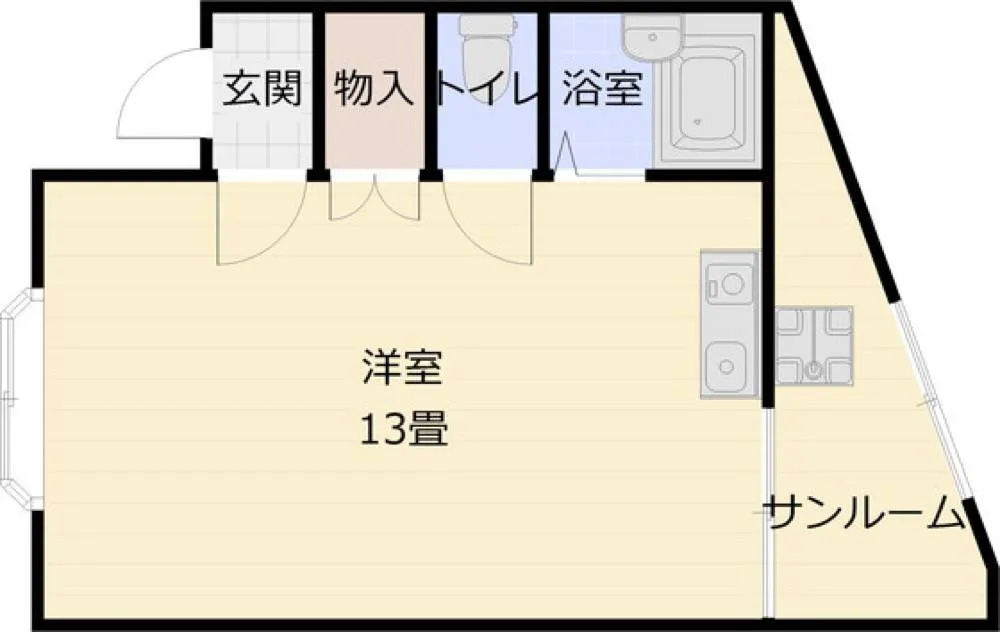 竹弘ビル 401号室の写真 2