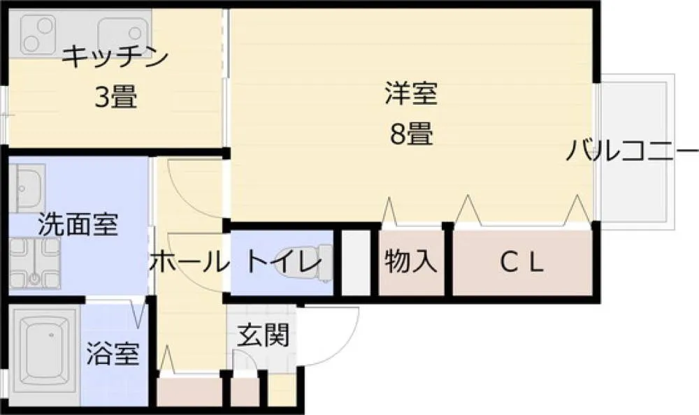 トウスケハウス 102号室の写真 2
