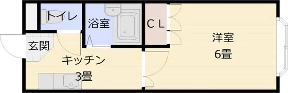 グリーンヒル110 102号室の写真 2