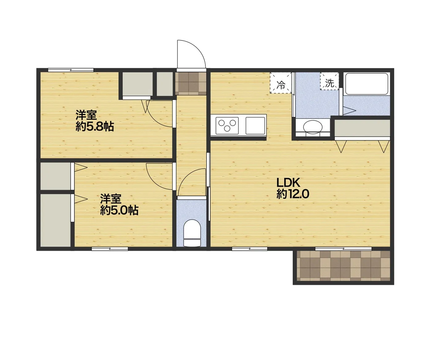 ハイム山手 202