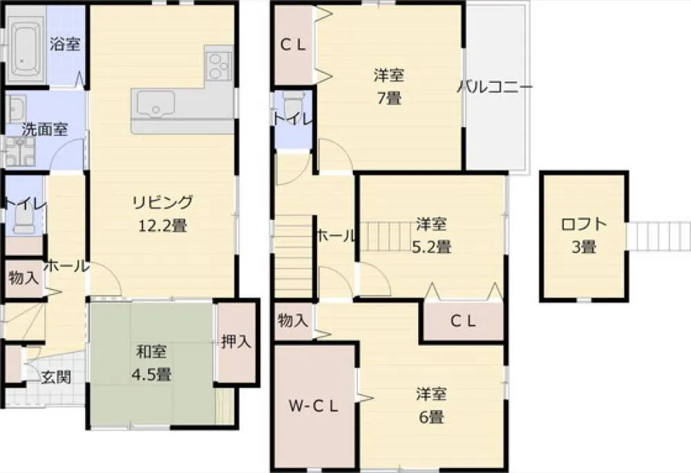 円明町貸家 1号室の写真 2