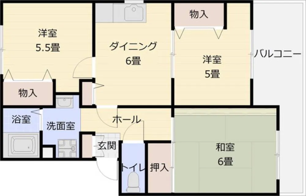 パストラル光 303号室の写真 2