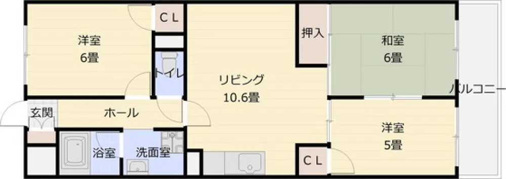 パラシオン旭ヶ丘 204