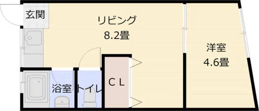 堅下ハイツ 108号室の写真 2