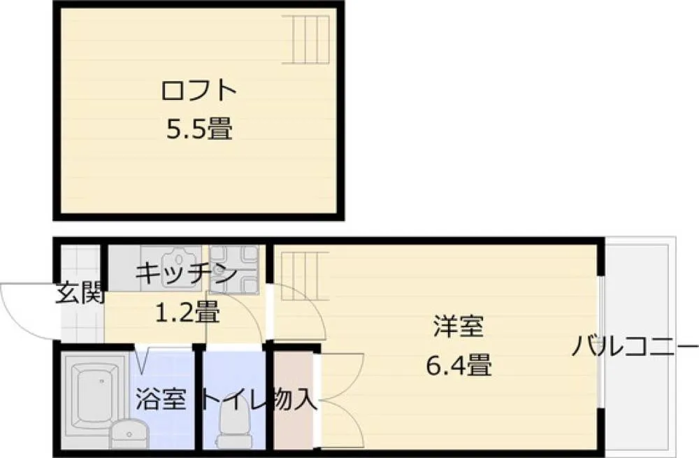 OMレジデンス柏原1 301号室の写真 2