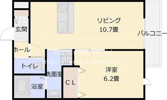 フレシール 110号室の写真 2