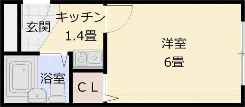 コンフォート本町 203号室の写真 2