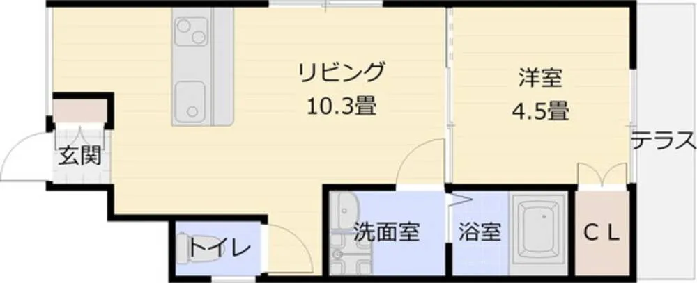 セレノアロッジオ6 101号室の写真 2