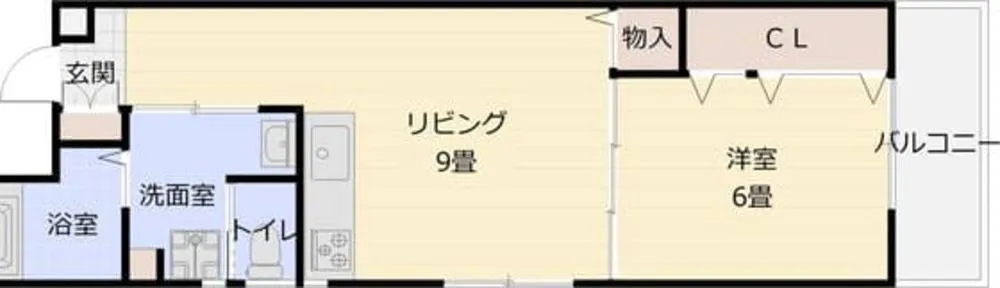 第3コーポ平野 303号室の写真 2