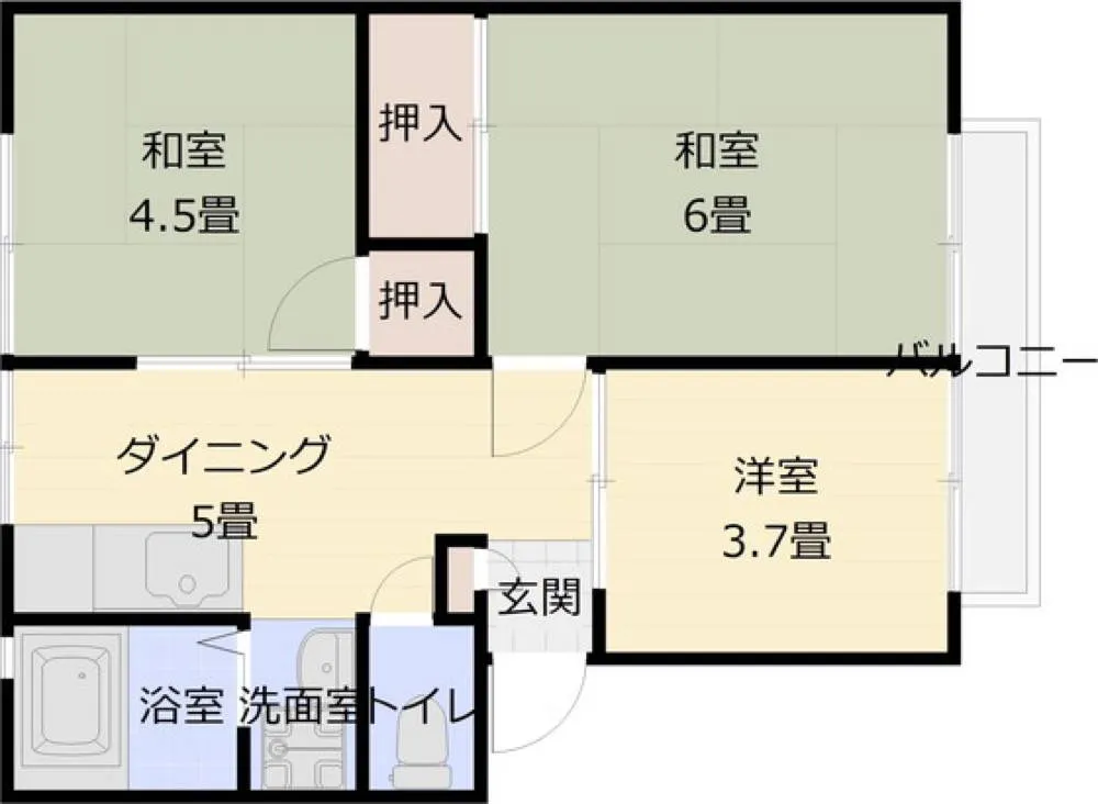 メロディーハイツ 101