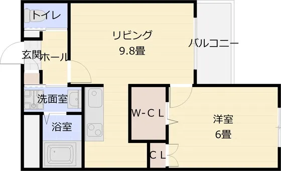 フレシール 106号室の写真 2