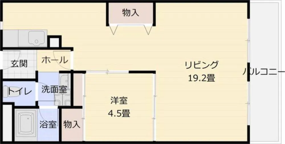 メゾンドルチェ神和 405号室の写真 2