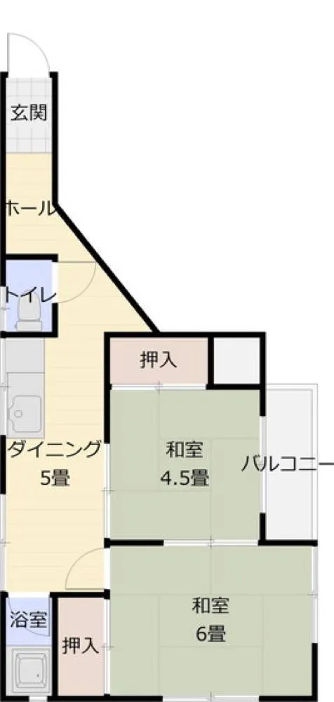 ニシグチマンション 201号室の写真 2