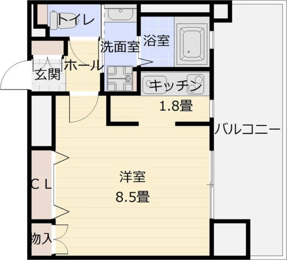 オレンジハウスエクセレント 701号室の写真 2