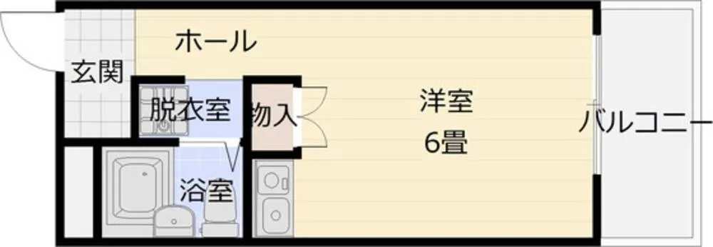 グレープ本町 205号室の写真 2