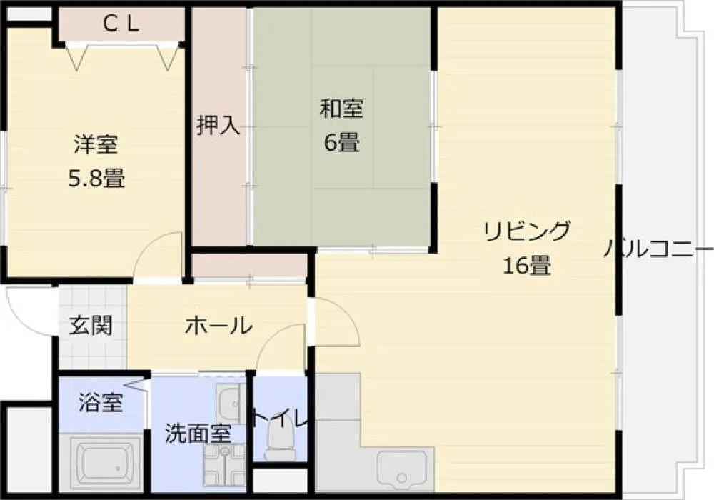 パイオニア松井 204号室の写真 2