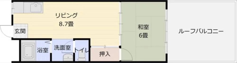 山下マンション B-2号室の写真 2