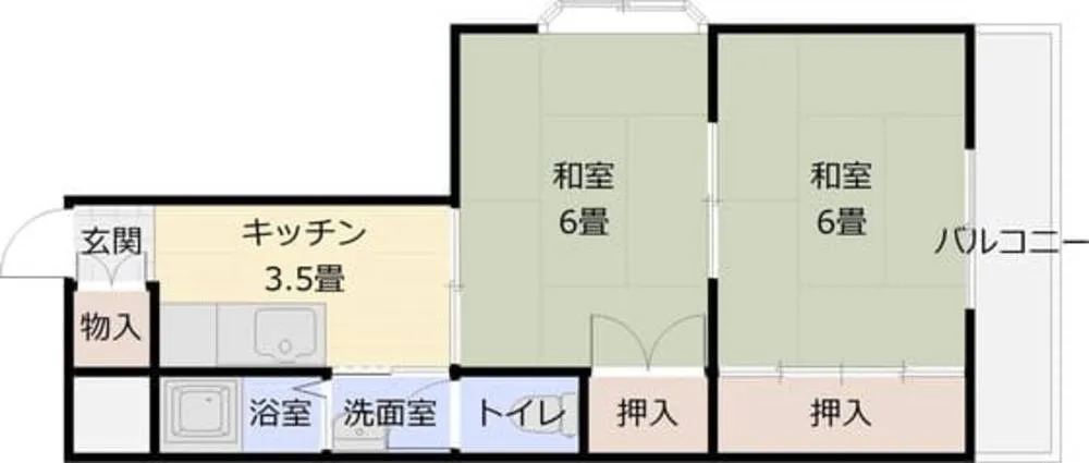 ブリッジハウス 301号室の写真 2