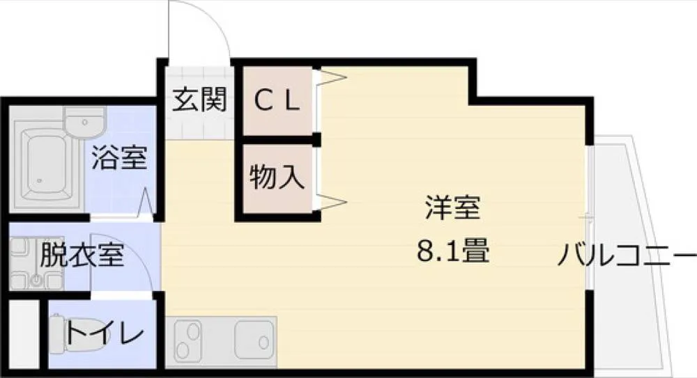 メゾン高井田 101号室の写真 2
