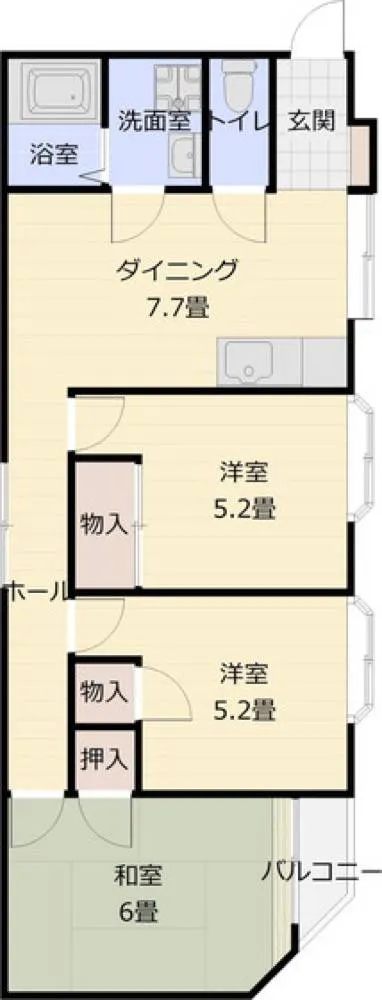 ハイツ四季 202号室の写真 2