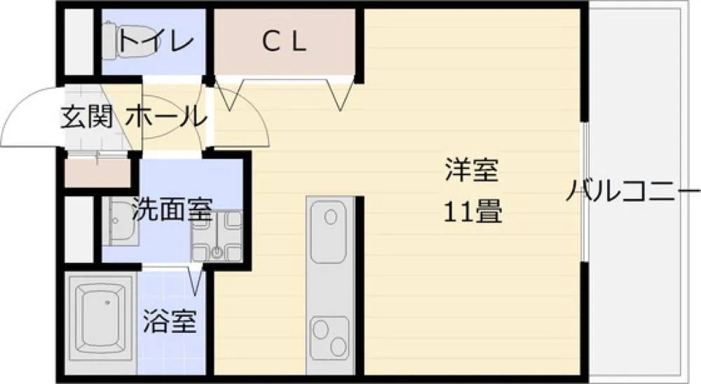 ソレイユ 101号室の写真 2