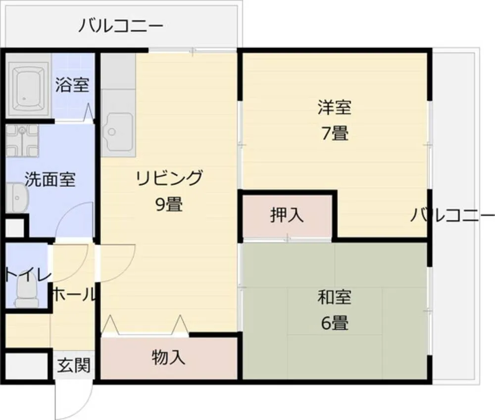 クレールコート安堂 202