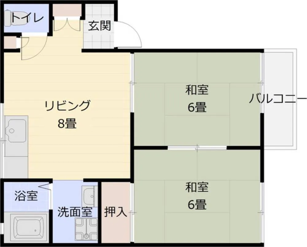 メゾン四方 101号室の写真 2
