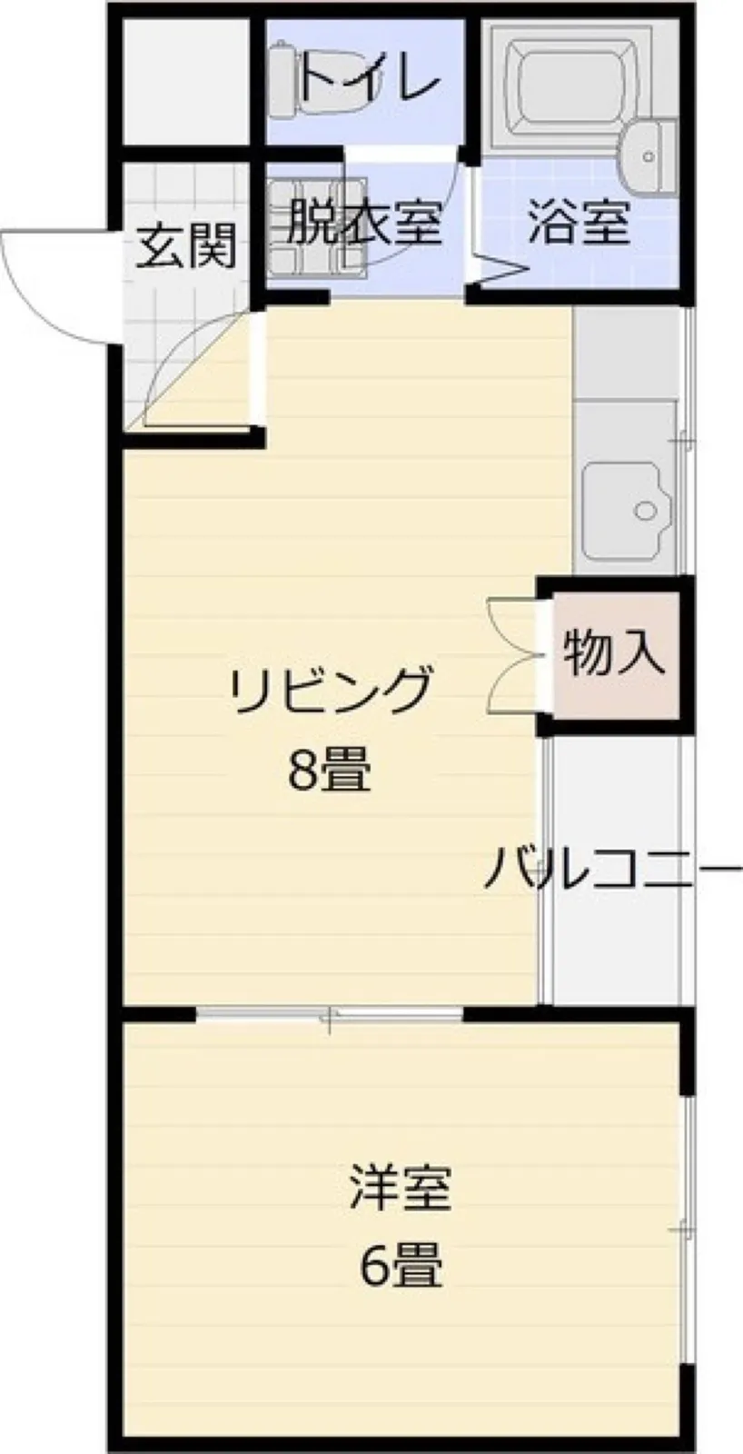 ハイツハピネス 302号室の写真 2