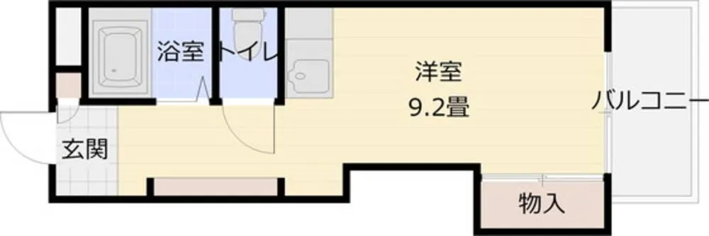 ビューハイム西村 102号室の写真 2