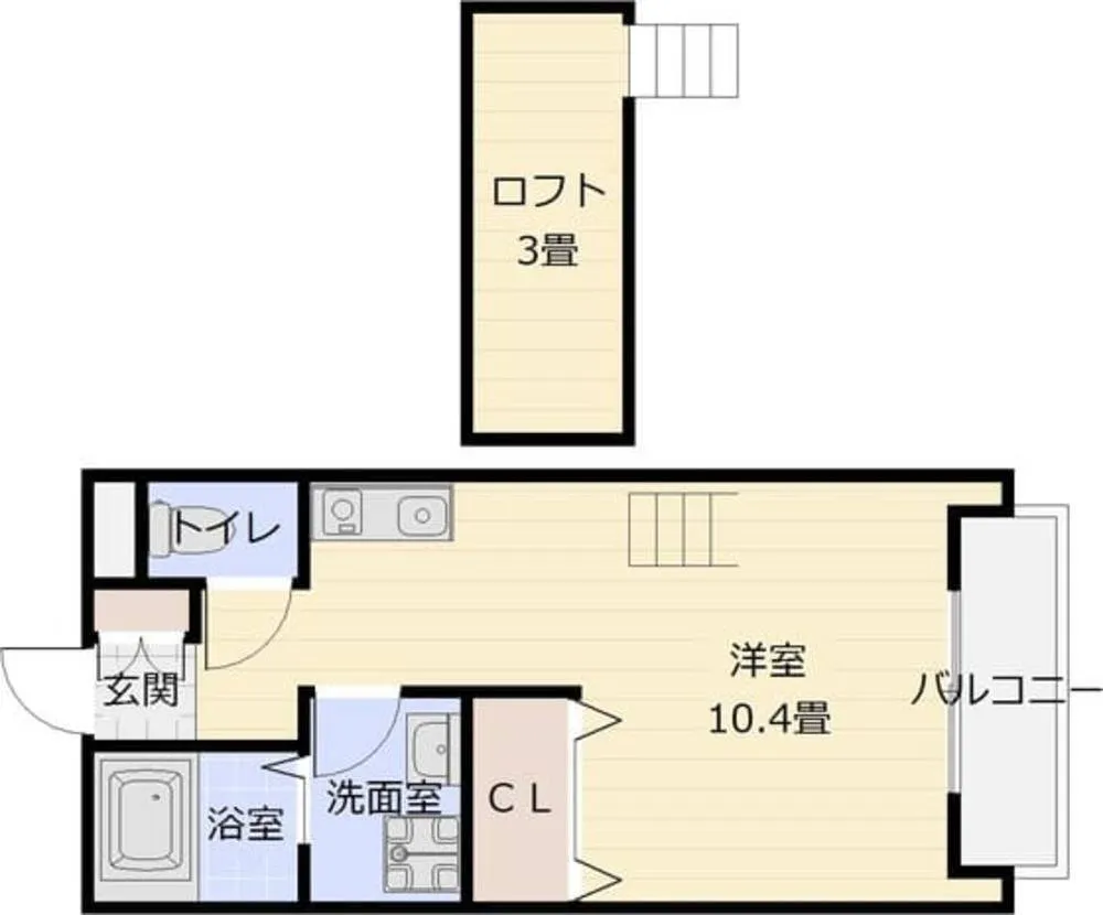 ベルリード柏原 201号室の写真 2