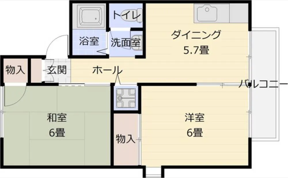 メゾンジュネス 101