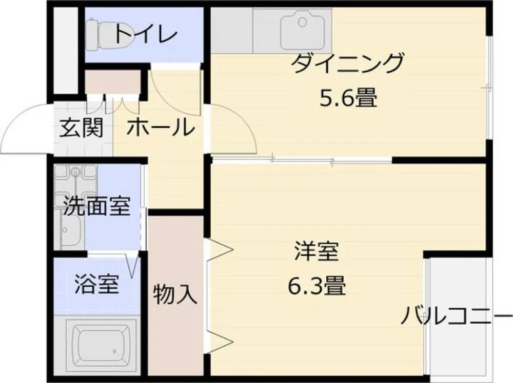 カーサセレノ 101号室の写真 2