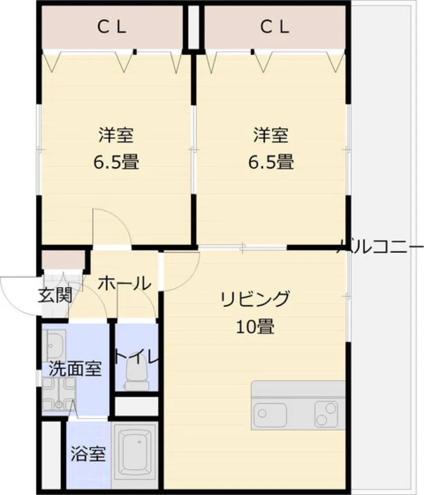 グランルージュ 101号室の写真 2