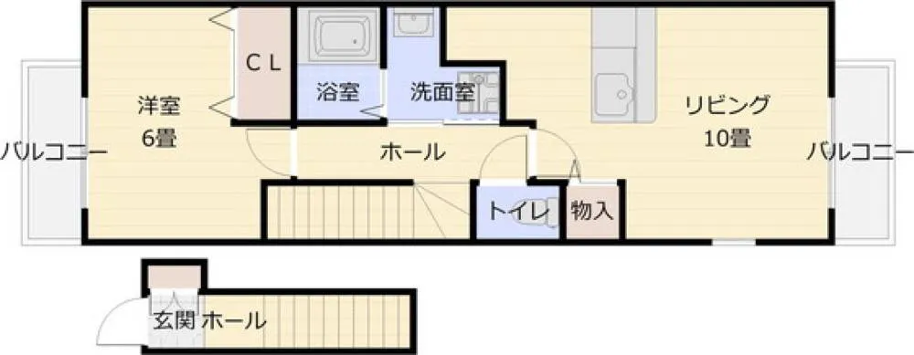 エルバウト 203号室の写真 2
