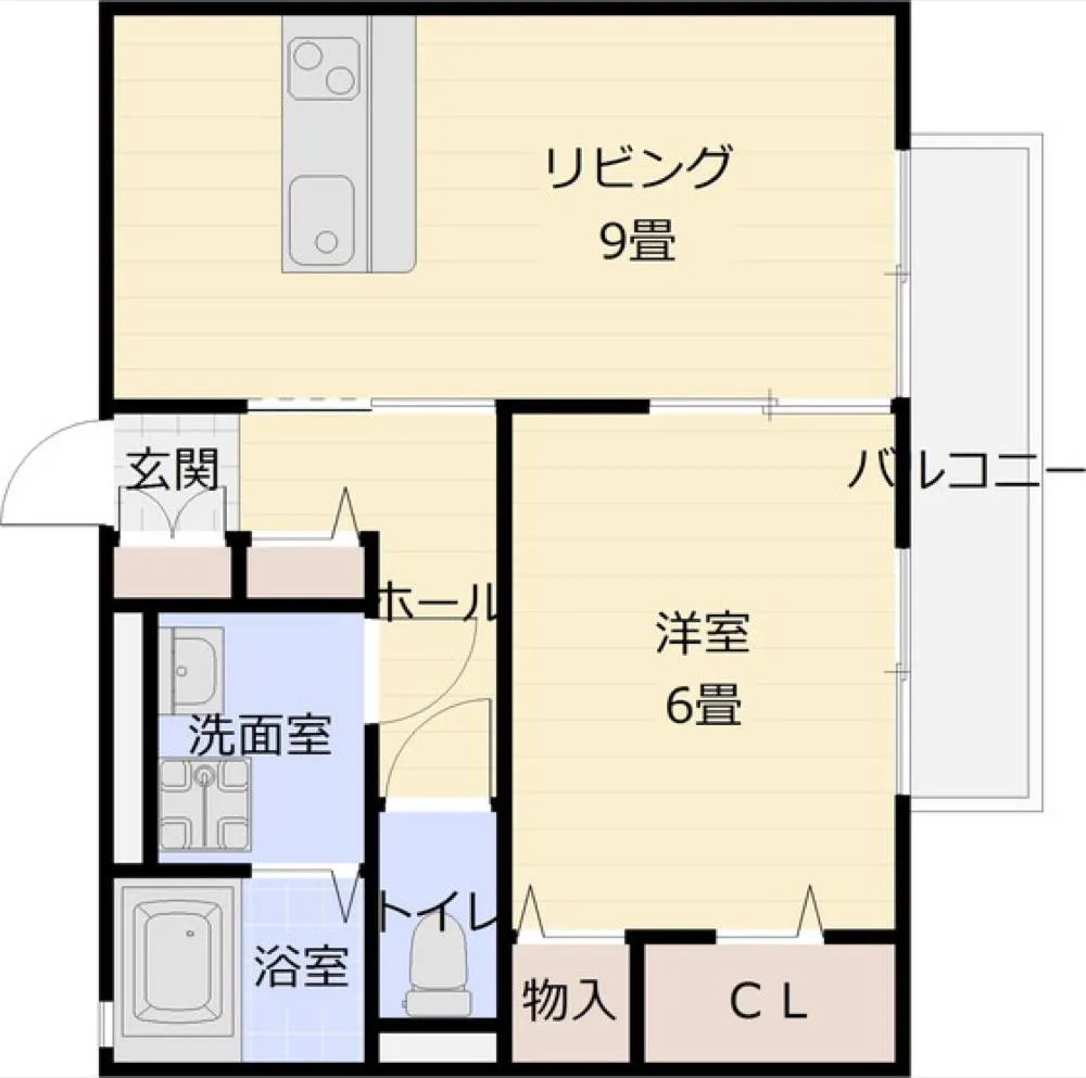 サンハイム法善寺 102号室の写真 2