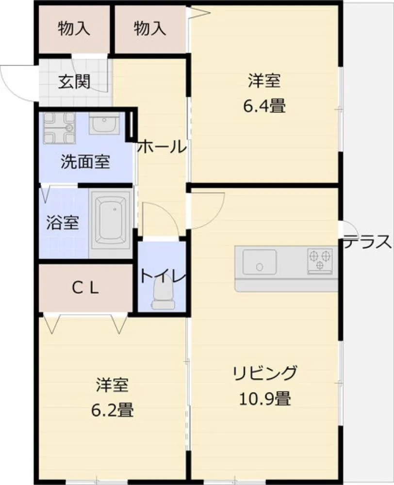 G Court Hirano 105