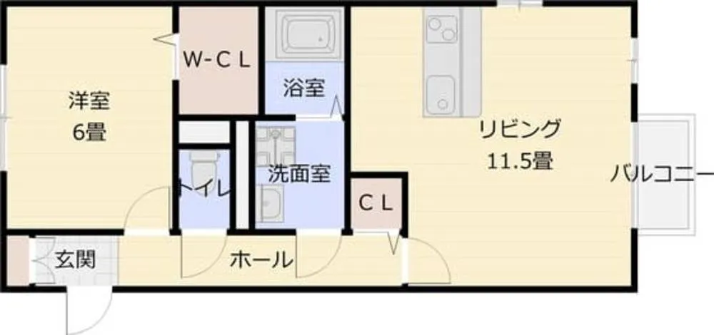 ドリーム葉月 七番館 101号室の写真 2