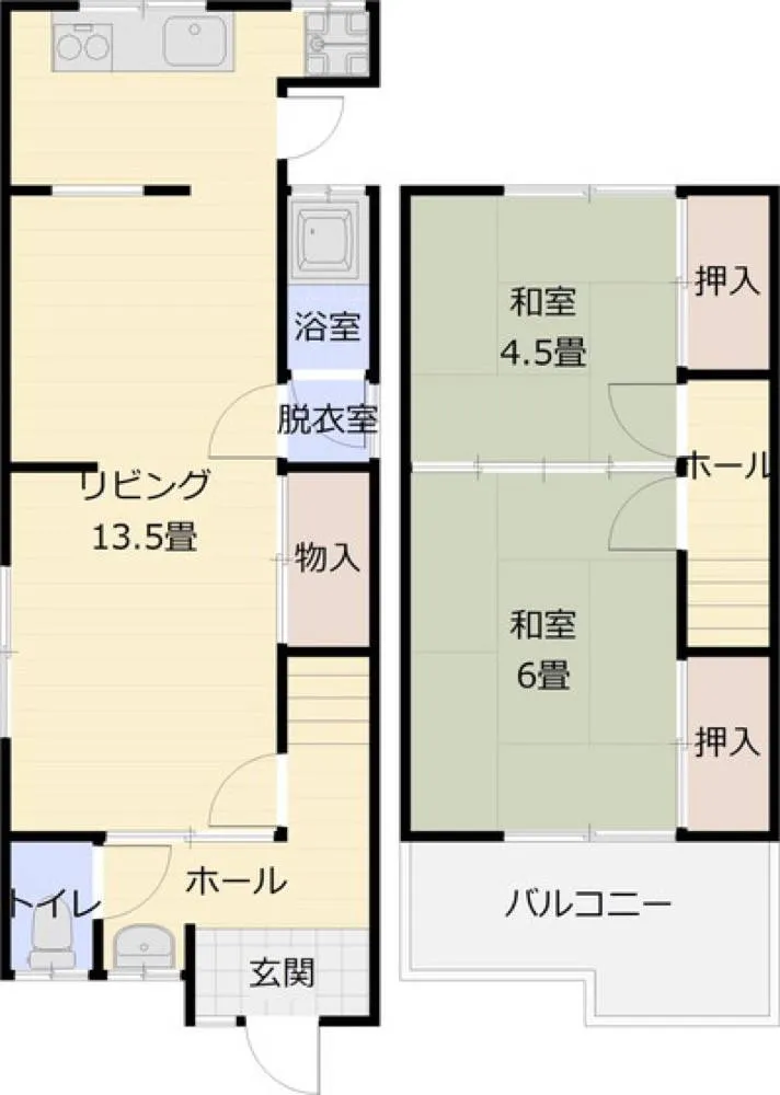 田辺2丁目戸建1-29の写真 2