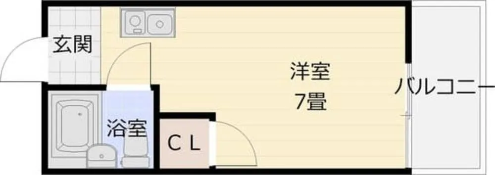 ブルーローズハウス 101号室の写真 2