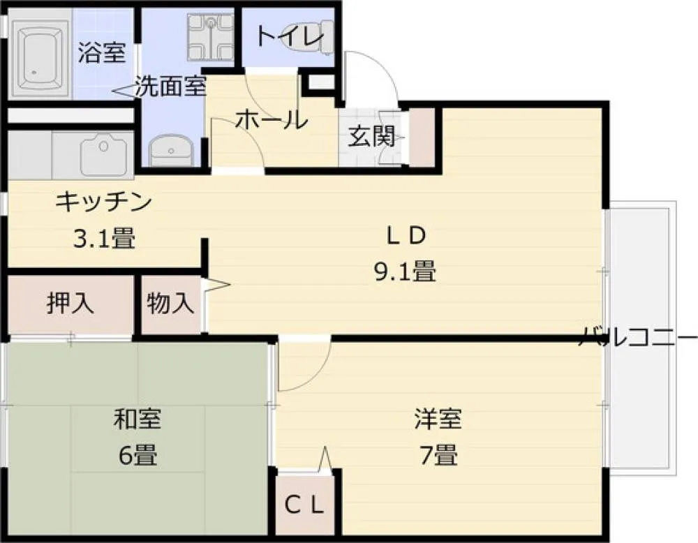 エトワールコートB棟 202