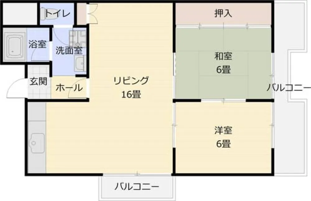 第2泰山ハイツ 501号室の写真 2