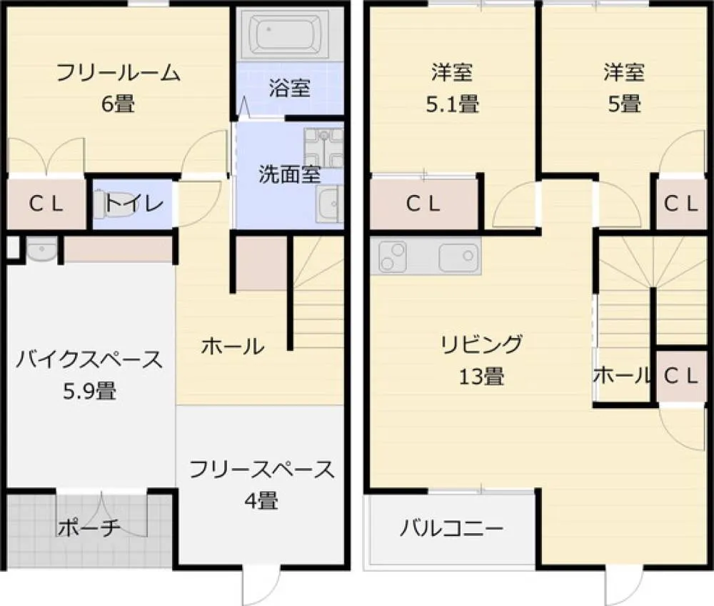 rasisa r5号室の写真 2