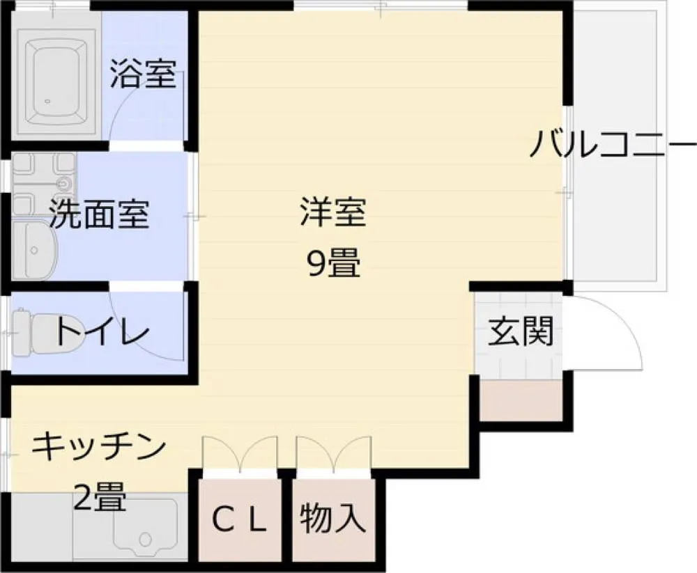 岡本マンション 101号室の写真 2