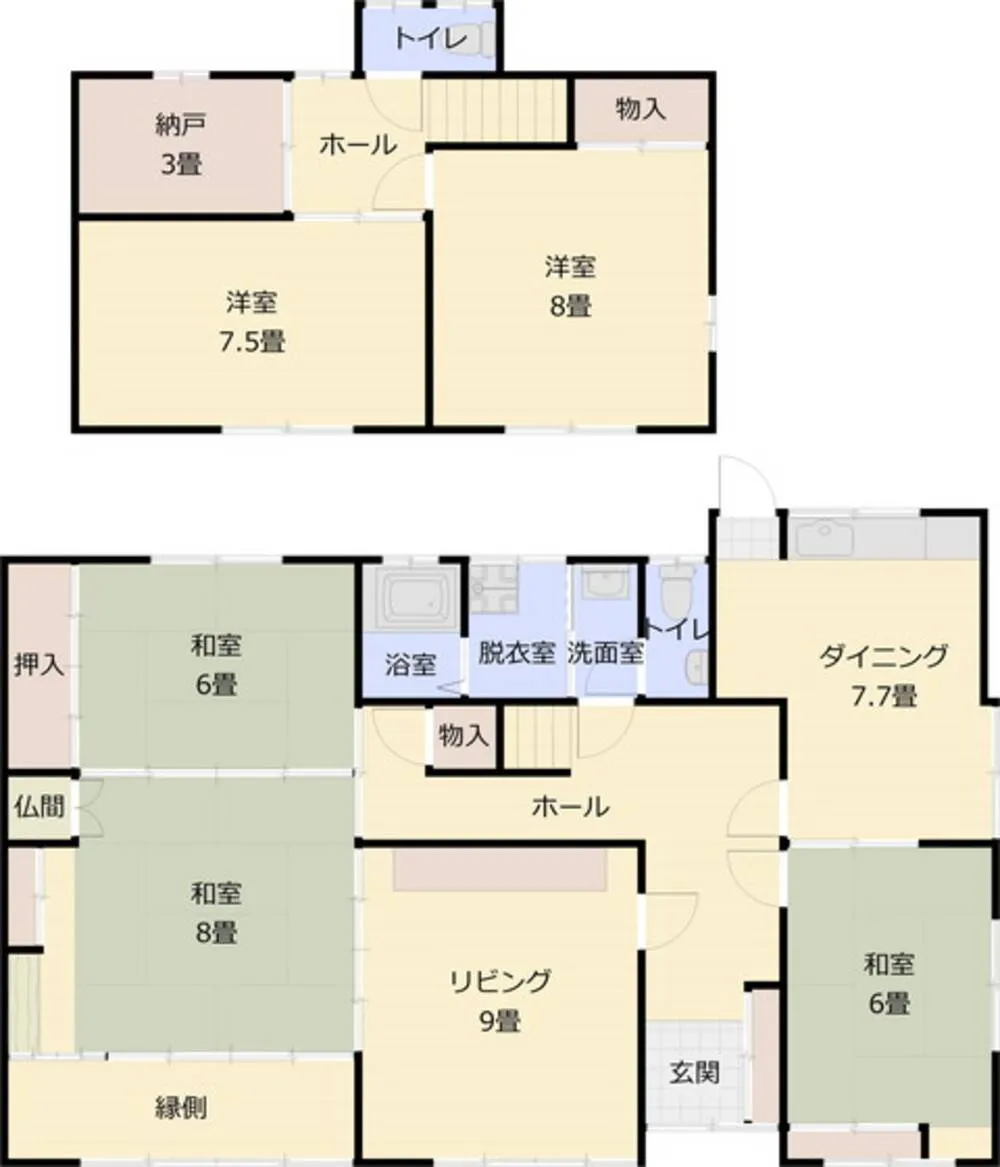 旭ヶ丘2丁目一戸建貸家 101