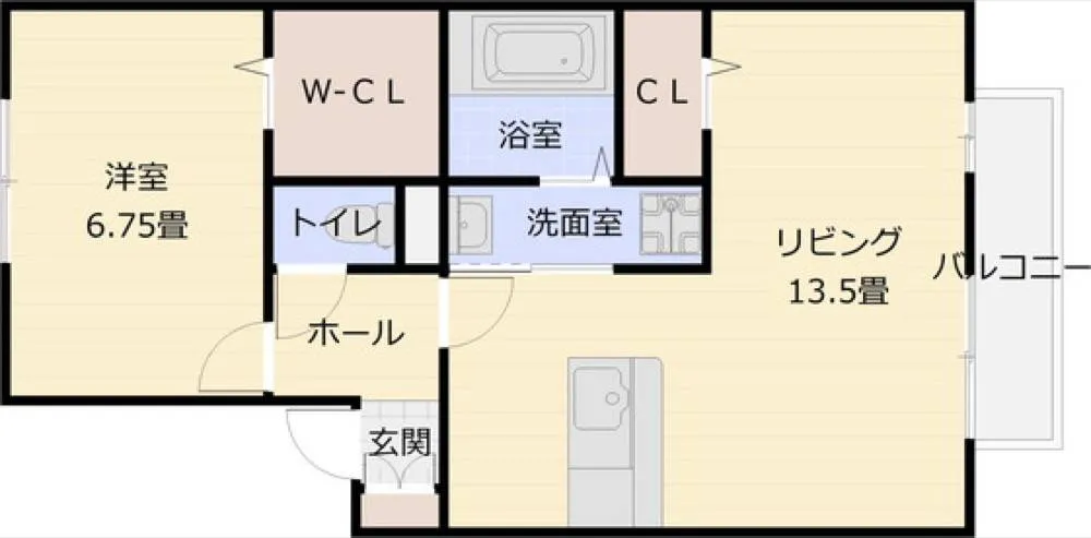 シャンブル太平寺 201