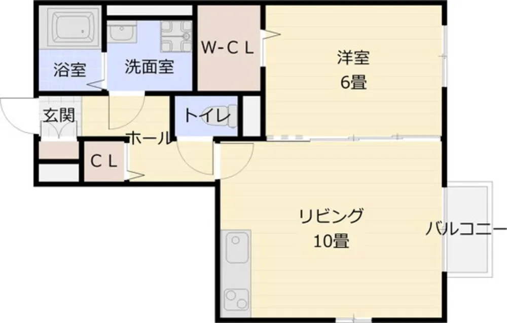ドリーム葉月 七番館 107号室の写真 2