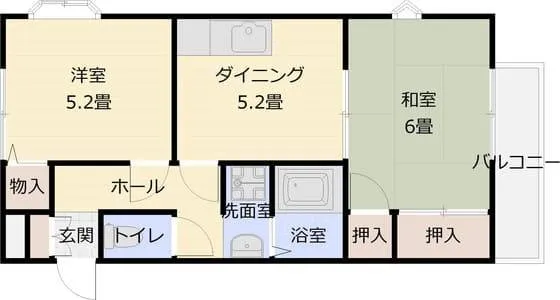 アーバンライフT’S 201号室の写真 2