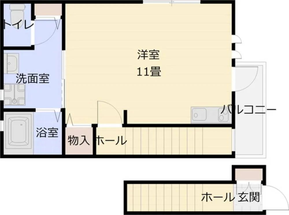 あんしん＋柏原本郷 201号室の写真 2
