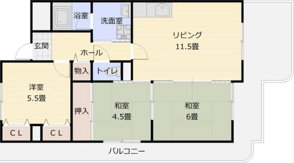 シャトーアルベール 207号室の写真 2